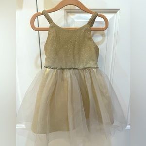 Beautiful golden dress